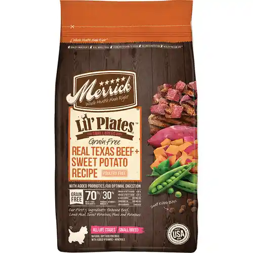 Lil' Plates Small Breed Grain Free Real Beef & Sweet Potato Dry Dog Food 4-lb