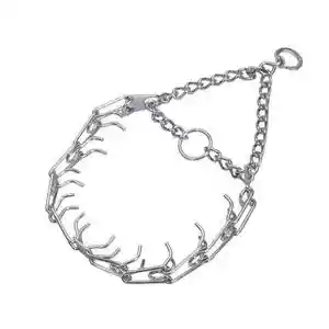 Ultra-plus Prong Dog Training Collar, Chrome, 2.25 Mm X 14"
