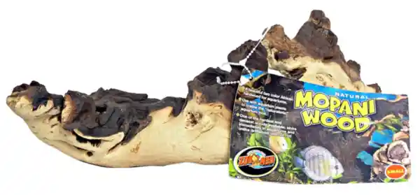 African Mopani Wood Small 6-8" -