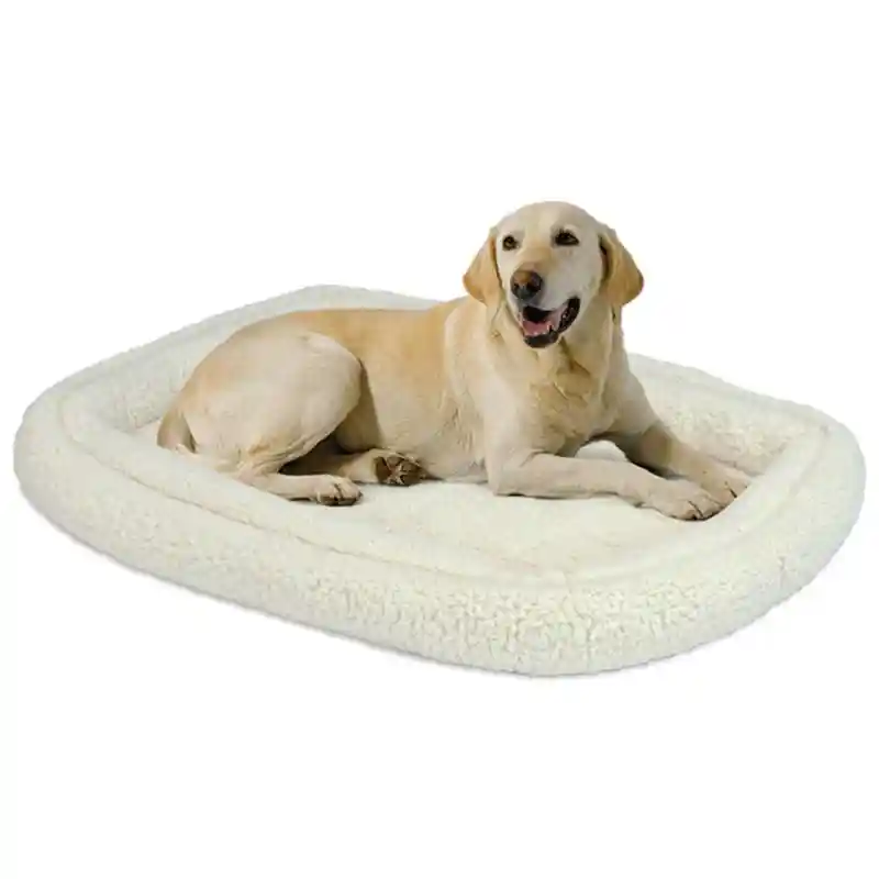 Midwest Quiet Time Dbl Bolster Bed White 38x29