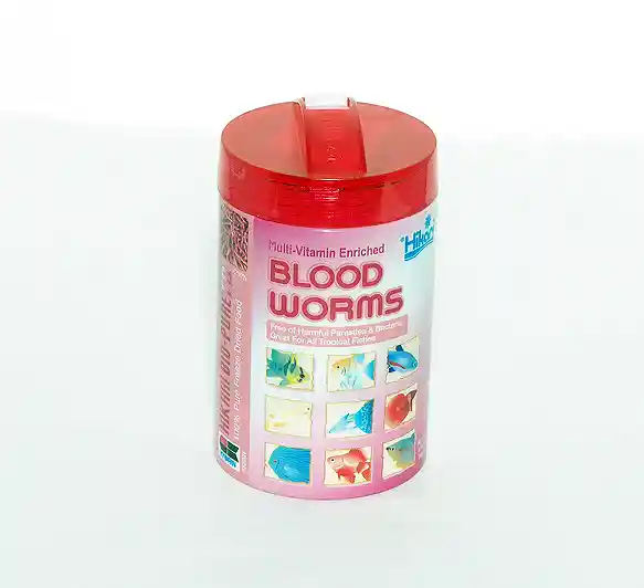Freeze Dried Blood Worms .42 Oz