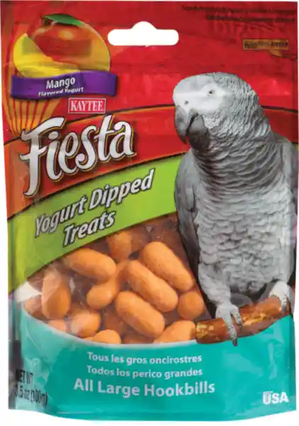 Kaytee Fiesta Yogurt Dip Parrot Mango 3.5 Oz