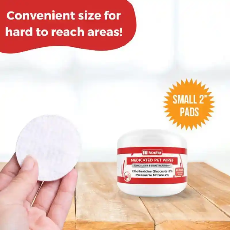 Nootie Antibacterial Pads 60 Ct