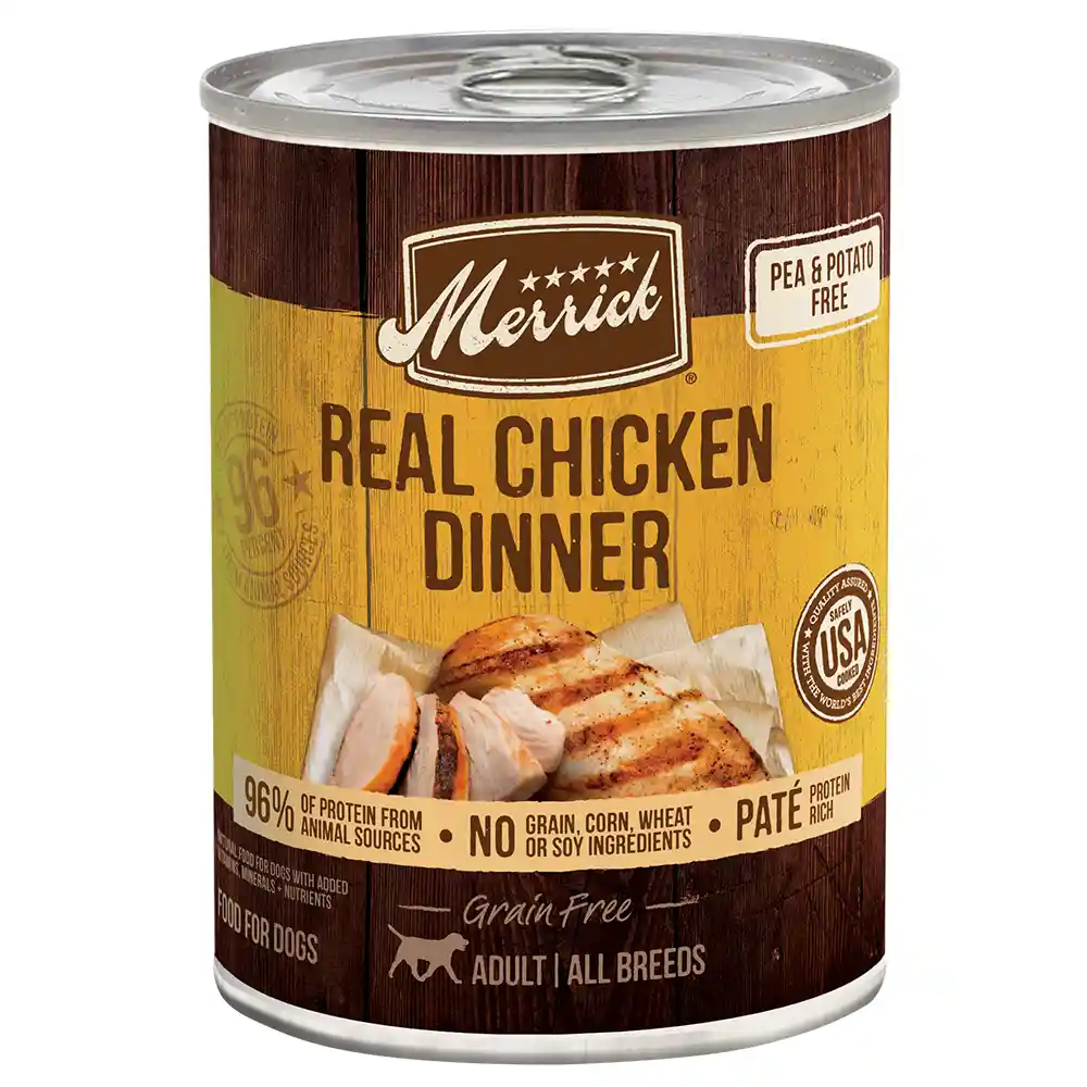 Grain-free Real Chicken Canned Dog Food, 12.7-oz 13.2-oz