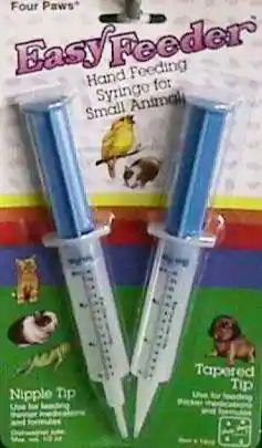 Easy Feeder Syringe F/baby Animals 2 Pack