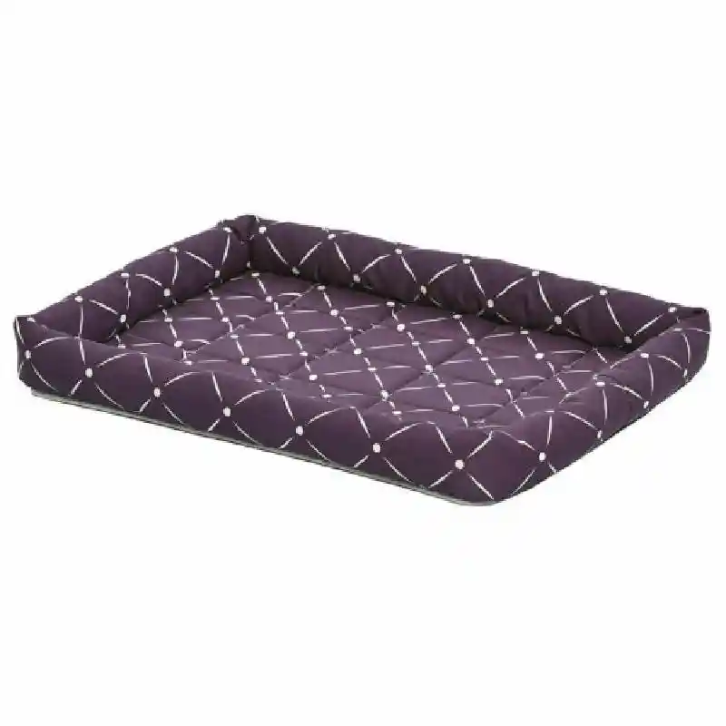 36 In. Couture Ashton Bolster Bed - Plum