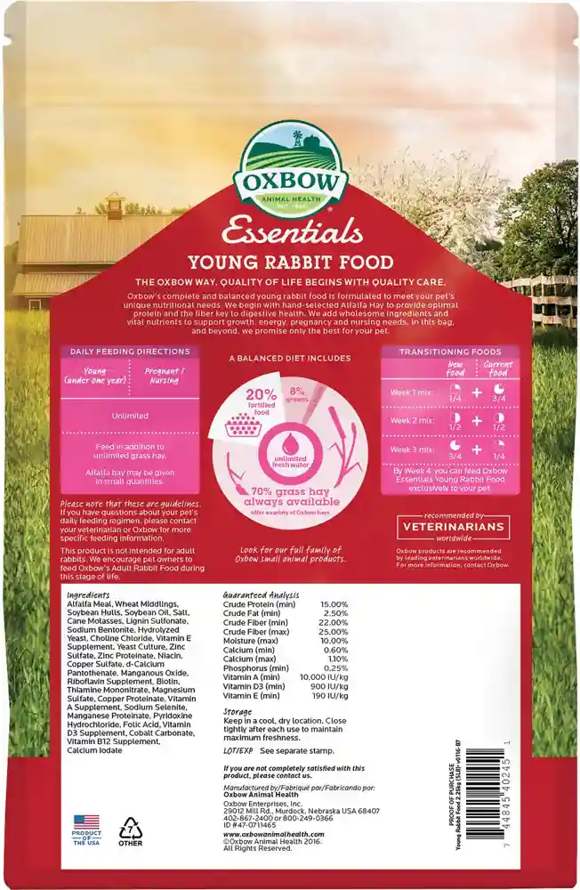 Essentials Young Rabbit - 5lb