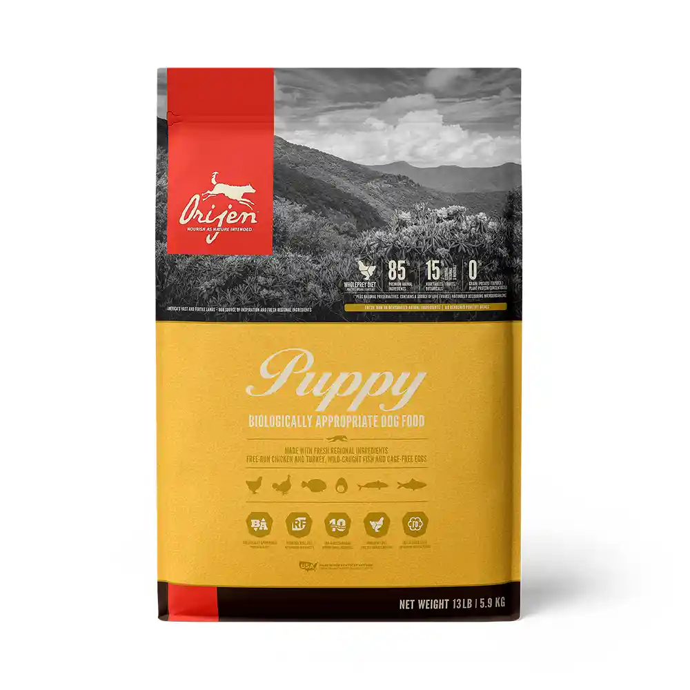 Dry Dog Food, Puppy, Biologically Appropriate & Grain Free 13-lb