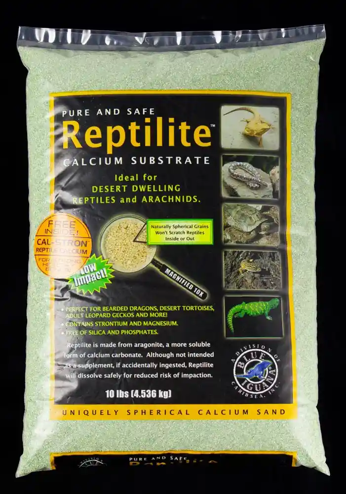 Sand Reptilite Moss Green 10 Lbs