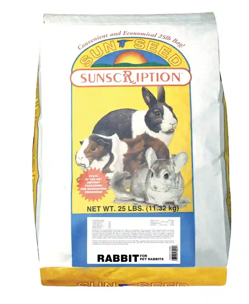 Sun Seed Vita Rabbit Pellets 25 Lbs