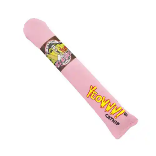 Yeowww! Cat It's a Girl Pink Catnip Cigar Toy