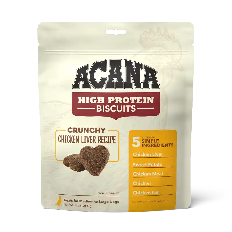 Acana Bisc Chick Liver Lg 9 Oz