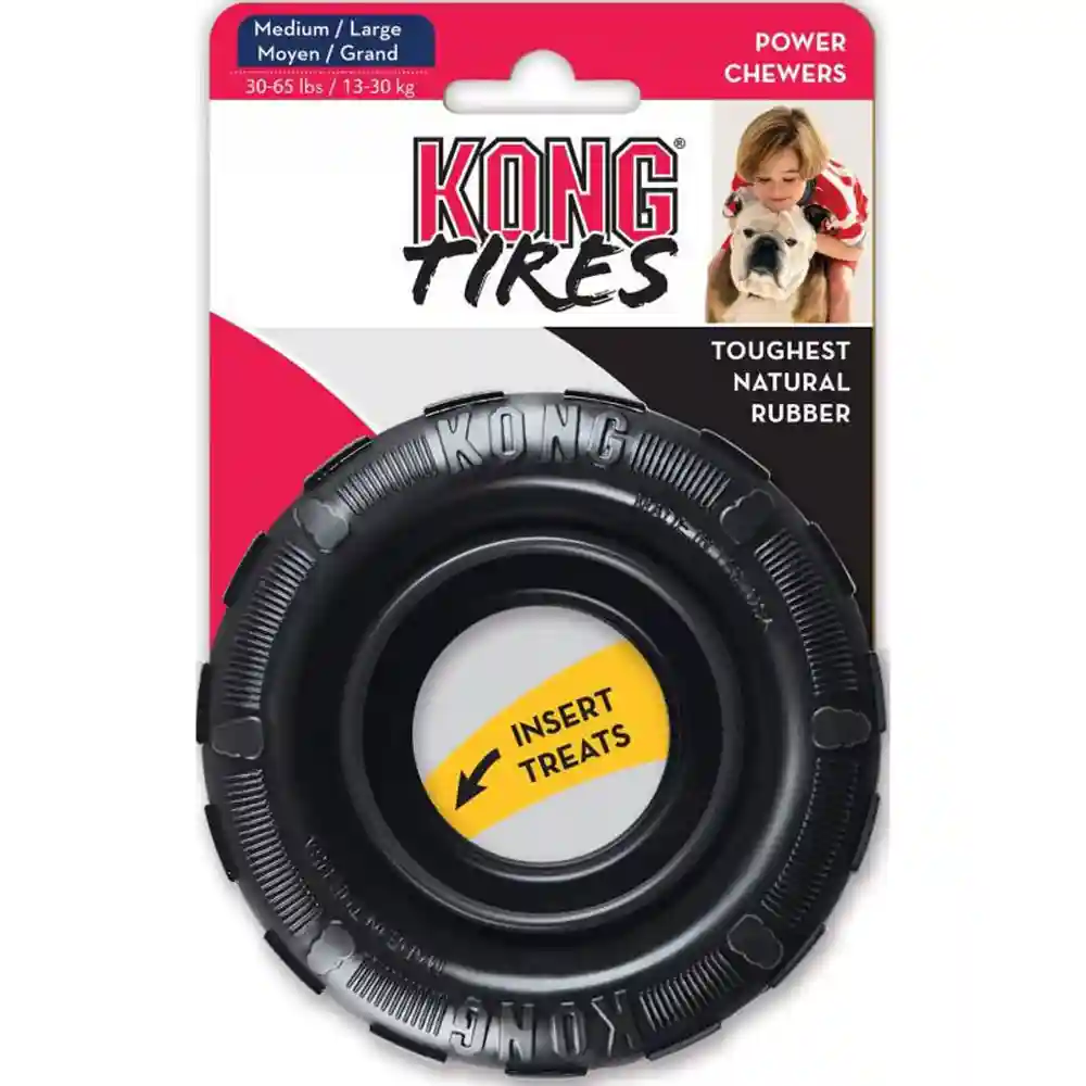 Kong Traxx Rubber Tire Medium-large