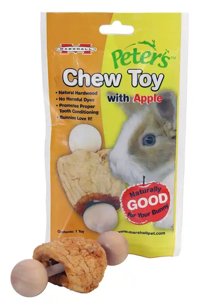 Peters Rabbit Chew Toy With Apple