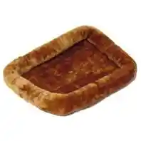 Midwest Quiet Time Pet Bed 30"x21" Cinnamon