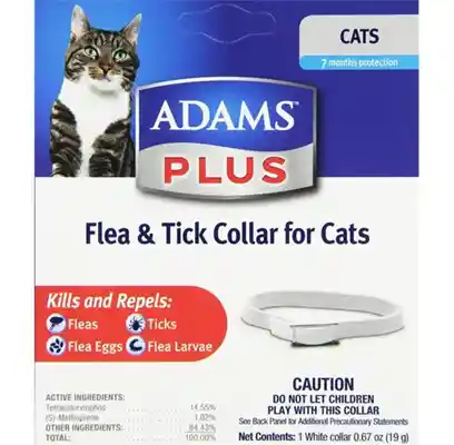 Adams Plus Flea & Tick Collar For Cats 13"