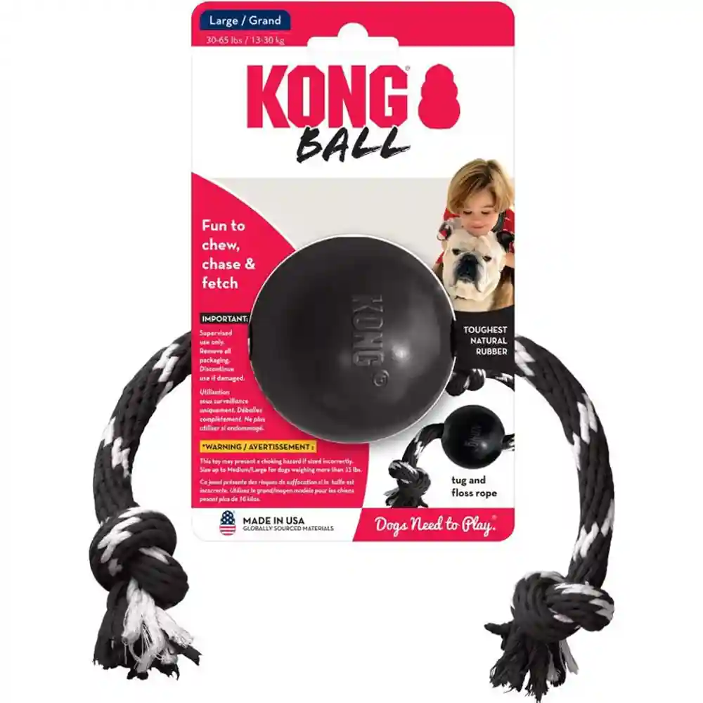 Kon Toy X-trm Ball/rope Lg