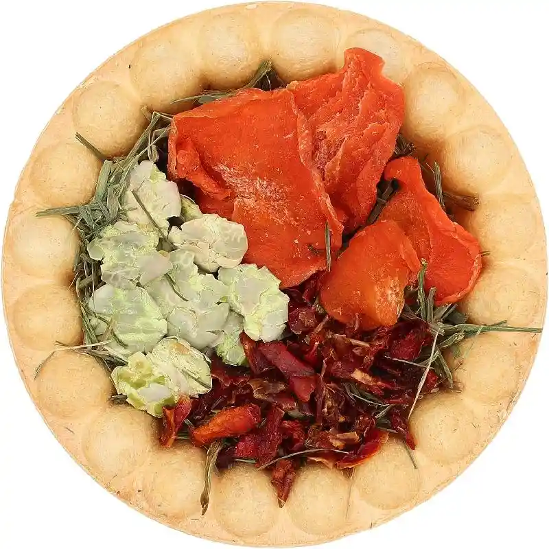 Vitakraft Veggie Pie Small Animal Treats Veggie/fruit 1.27oz
