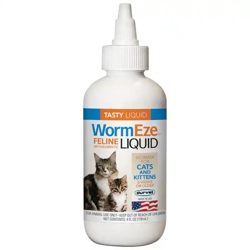 Wormeze Feline Anthelmintic Liquid 4 Ounce