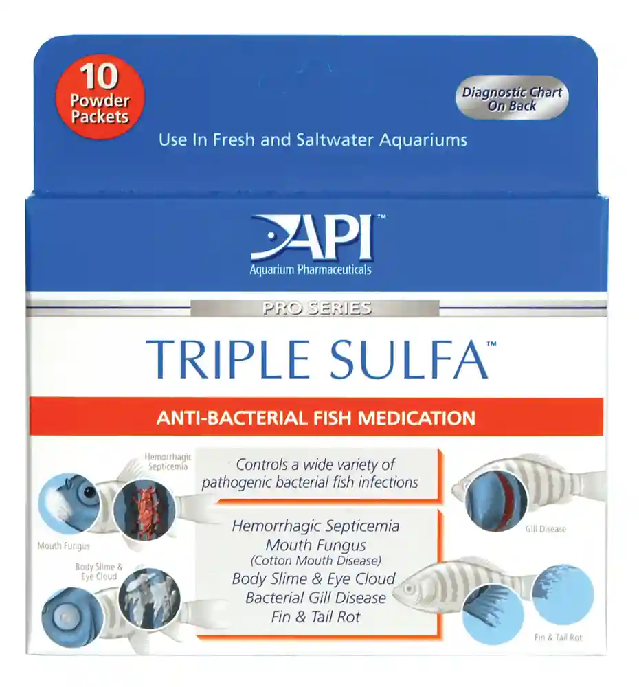 Api Triple Sulfa Powder Packets