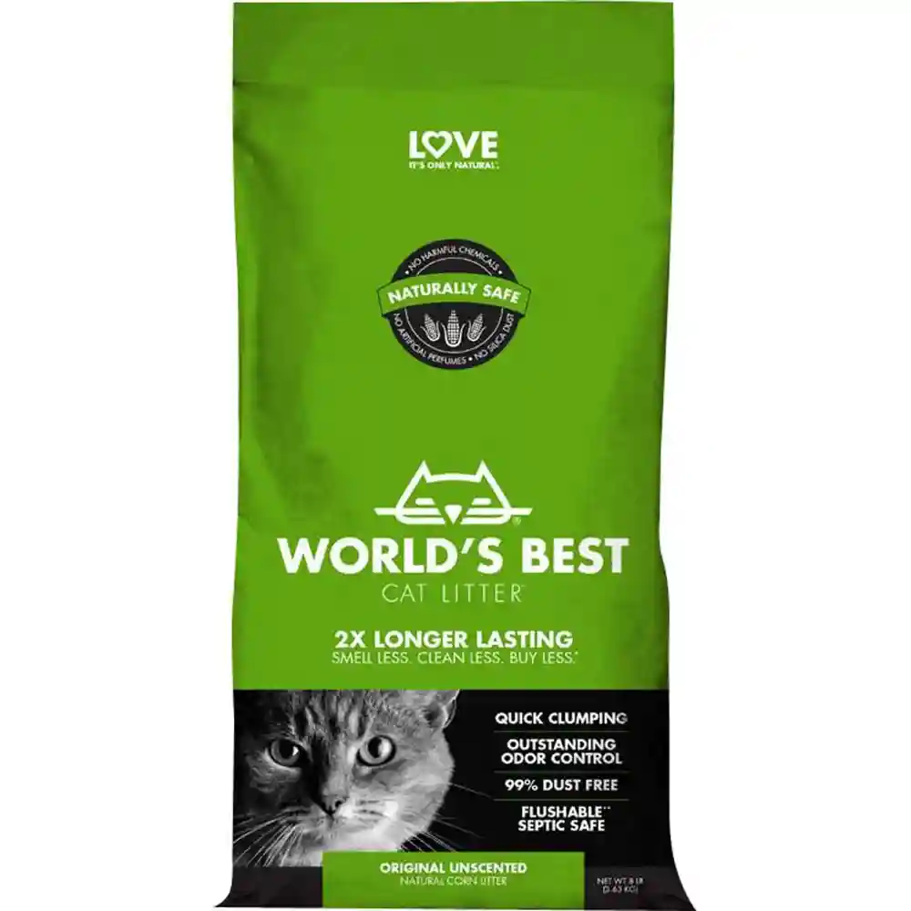 World's Best Cat Litter Original Uns 8-lb