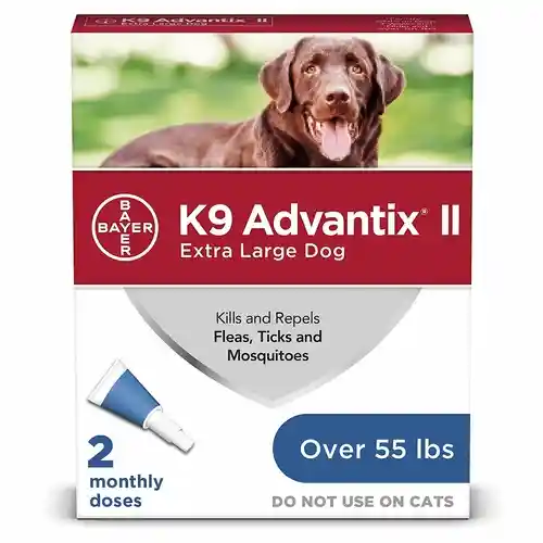 K9 Advantage Ii Blue X-large 55+ 2 Pack