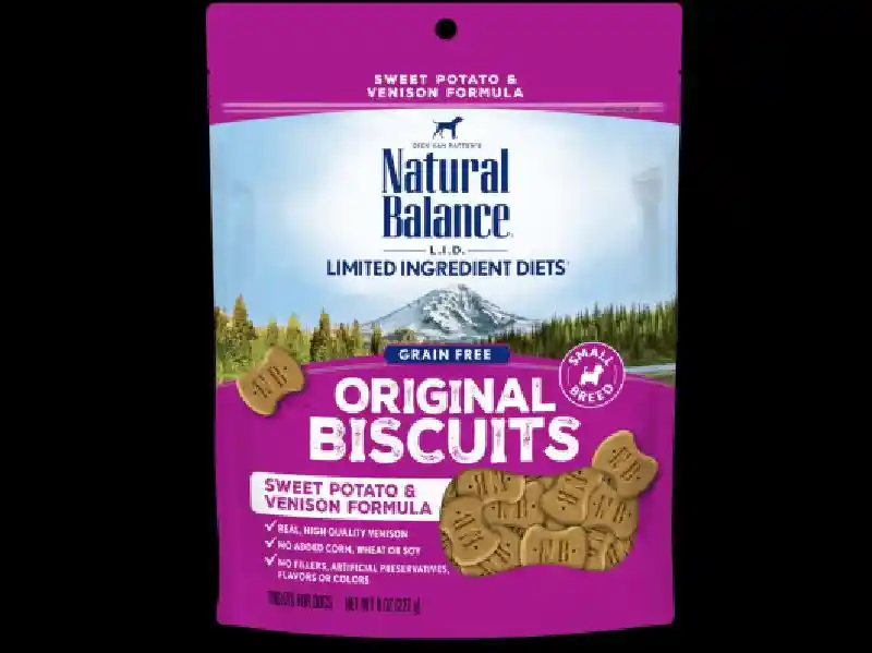 L.i.t. Limited Ingredient Treats Venison & Sweet Potato Dog Treats 8-oz