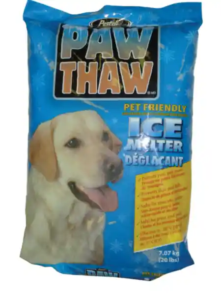 Pestell Paw Thaw Ice Melter 25 Lbs Bag