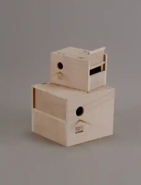 Nesting Box Outdoors Natural 8"x6.5"