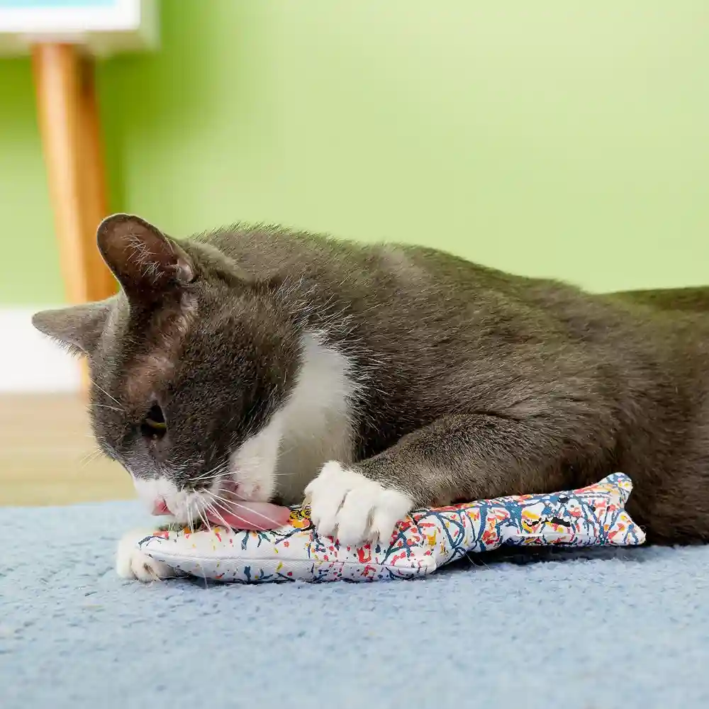 Pollock Fish Catnip Cat Toy Pollock Fish