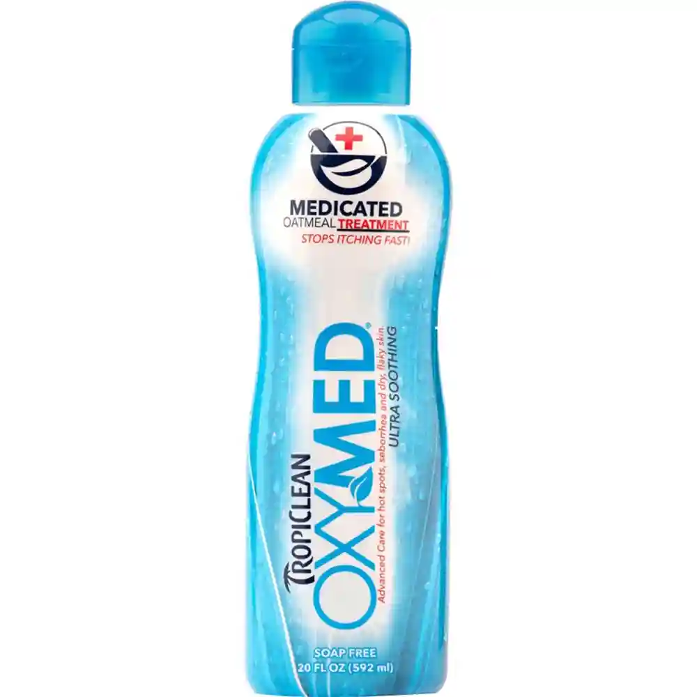 Oxymed Medicated Oatmeal Dog & Cat Treatment Rinse 20-oz