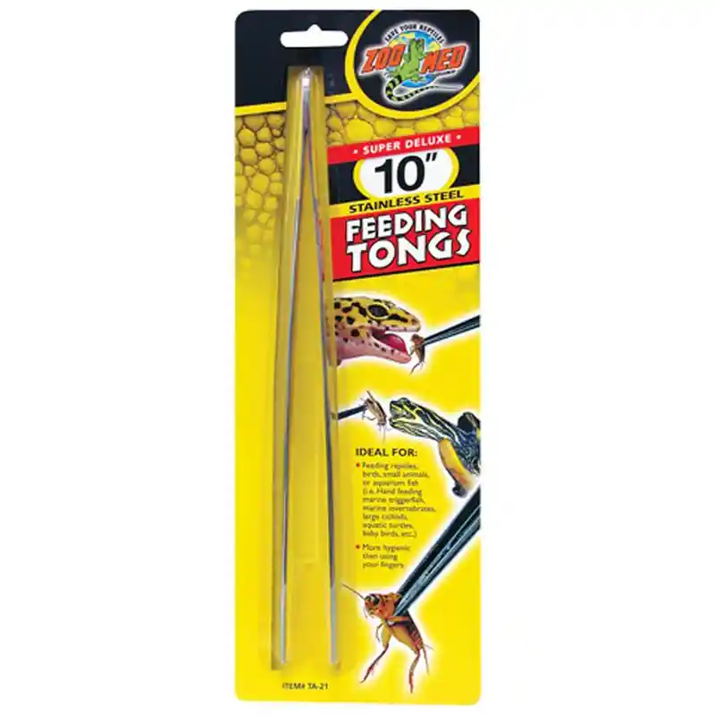 Stainless Steel Feeding Tongs 10"