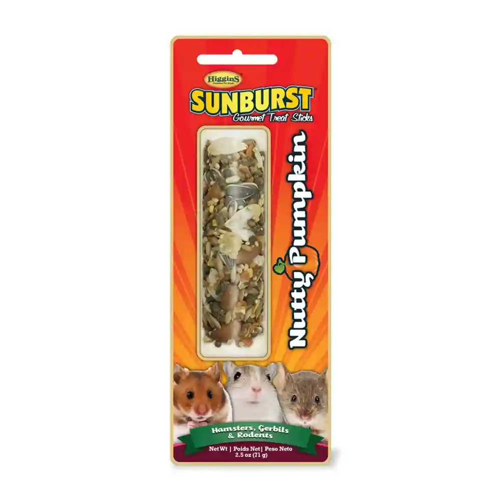 Higgins Treat Stick Nutty Pumpkin Hamster/gerbil