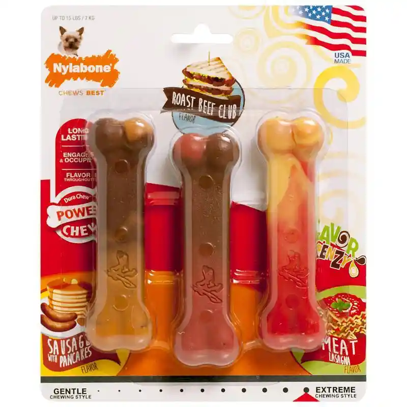 Flavor Frenzy Triple Pack Saus/beef/lasag Petite