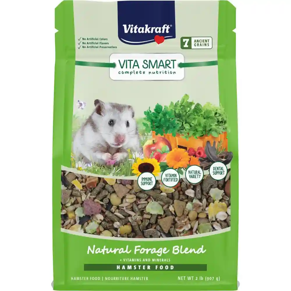 Vitakraft vitasmart hamster forage blend 2lb