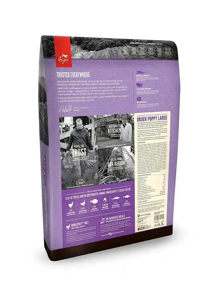 Dry Dog Food, Puppy Large, Biologically Appropriate & Grain Free 13-lb
