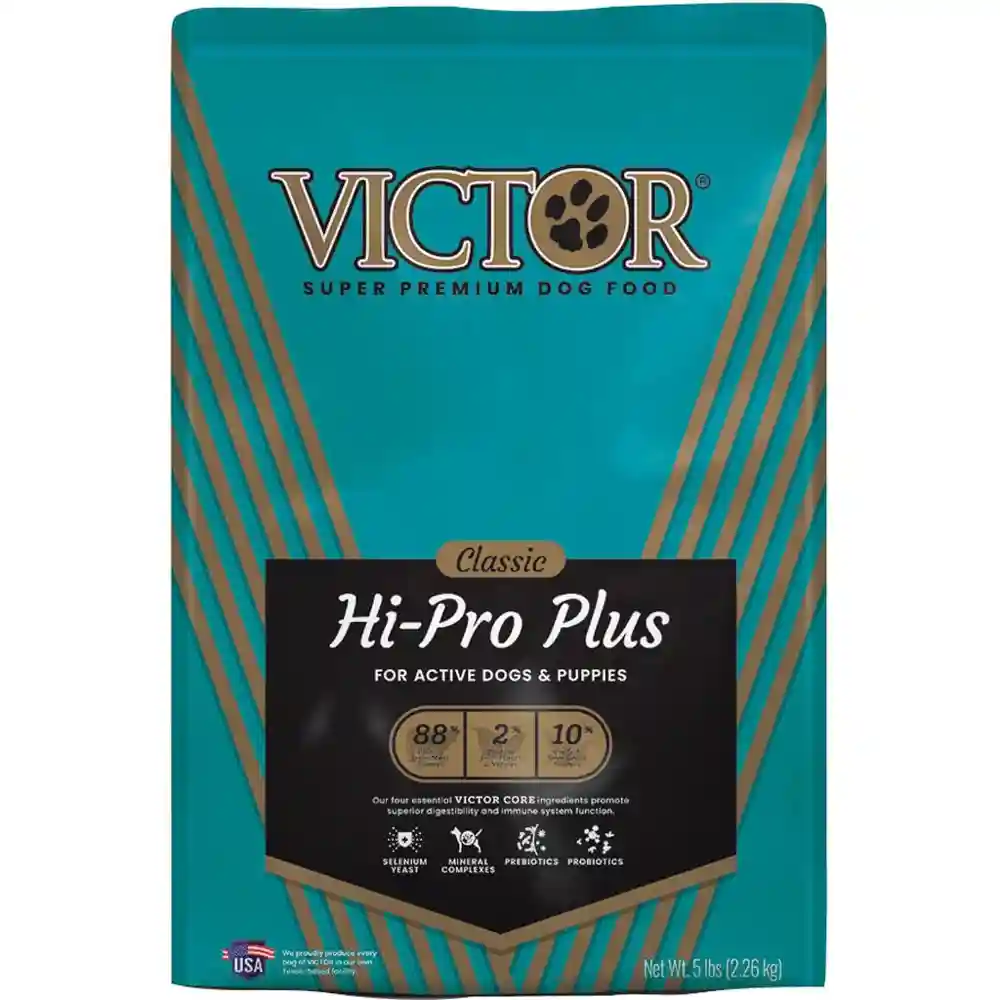 Victor 5# High Pro Plus Dog & Puppy Dry Food