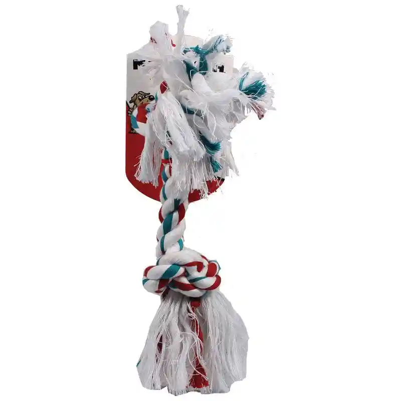 Mammoth Toy Color Rope Bone Large