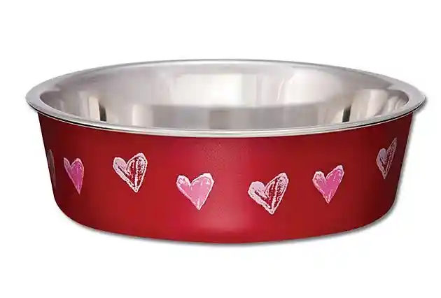 The Bella Bowl Designer – Hearts Valentine Red X-small - 5.00" - 10-oz.