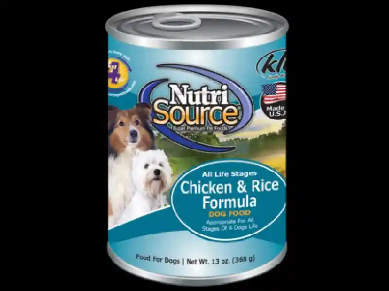 Adult Chicken & Rice Canned Dog Food 13-oz