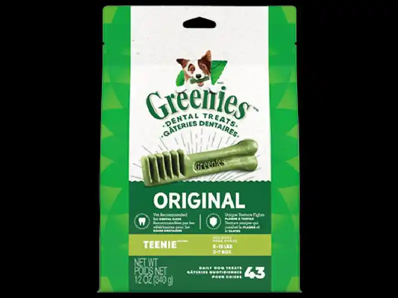 Original Teenie Dental Dog Chews 12-oz