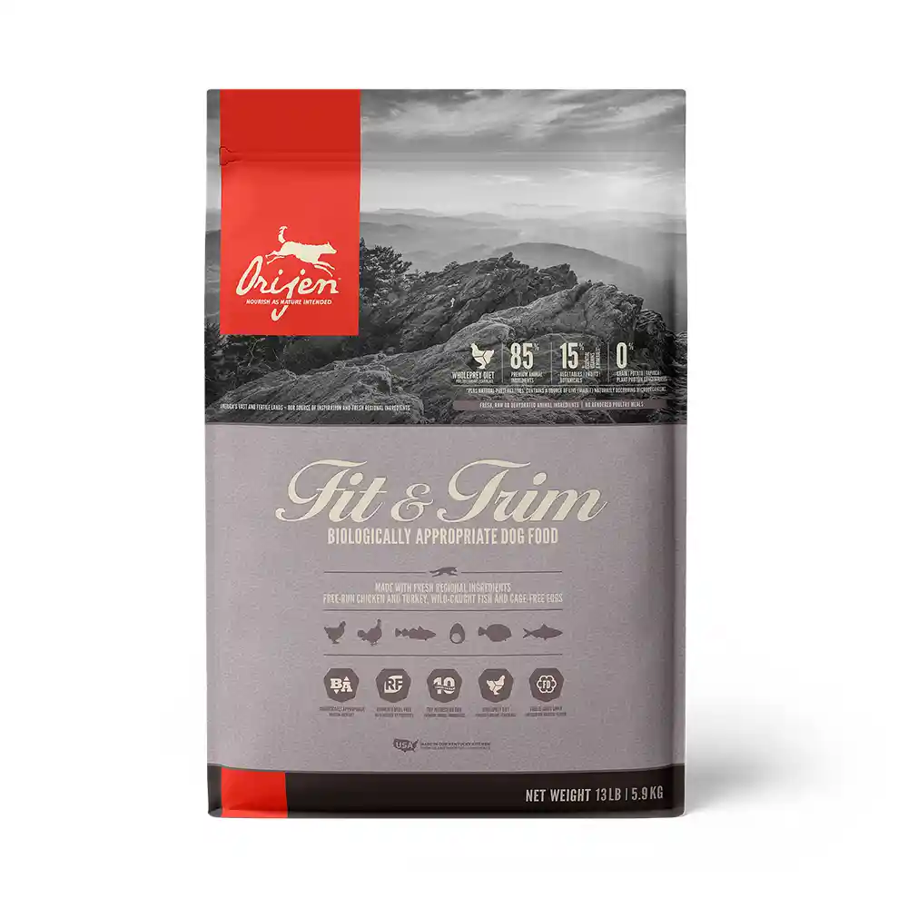 Dry Dog Food, Fit & Trim, Biologically Appropriate & Grain Free 13-lb