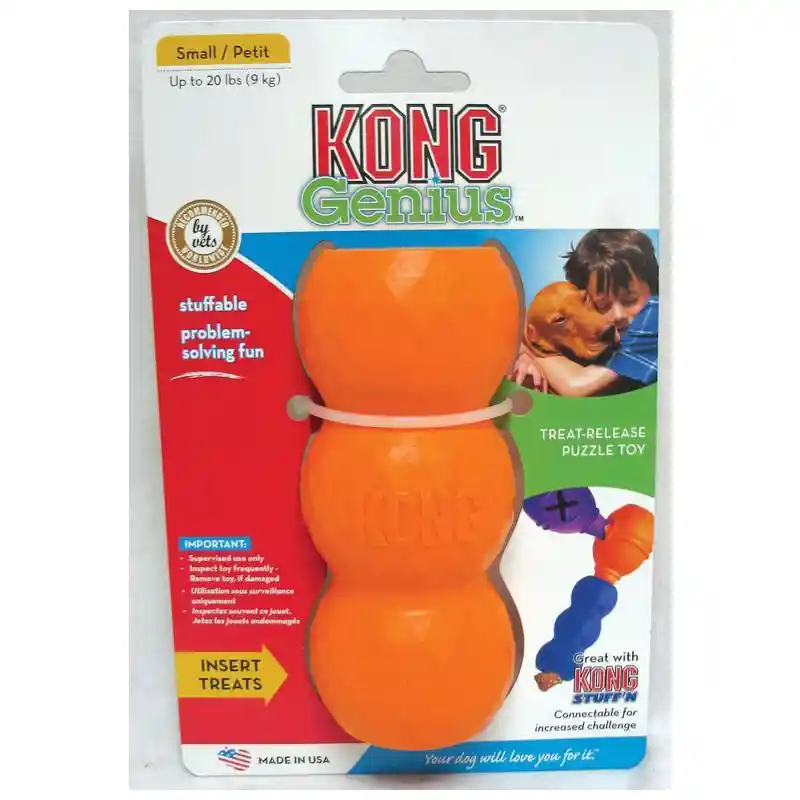 Kong Genius Dog Toy Mike Small