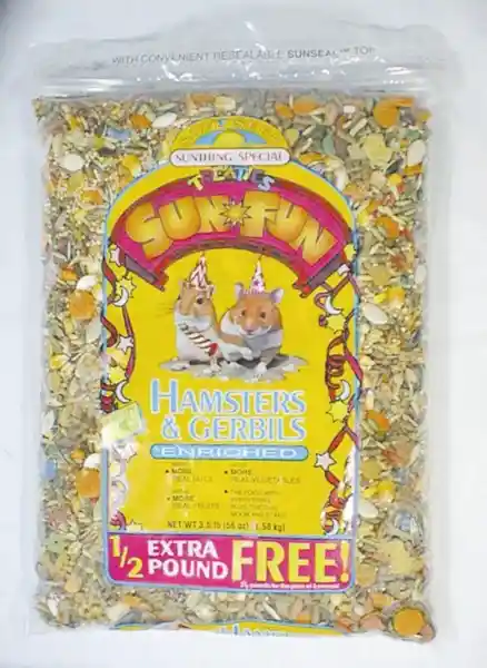 Sun Seed Hamster/gerbil Fun 3.5 Lbs