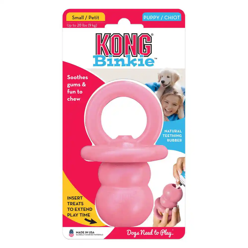 Kong Binkie Assorted Colors Small