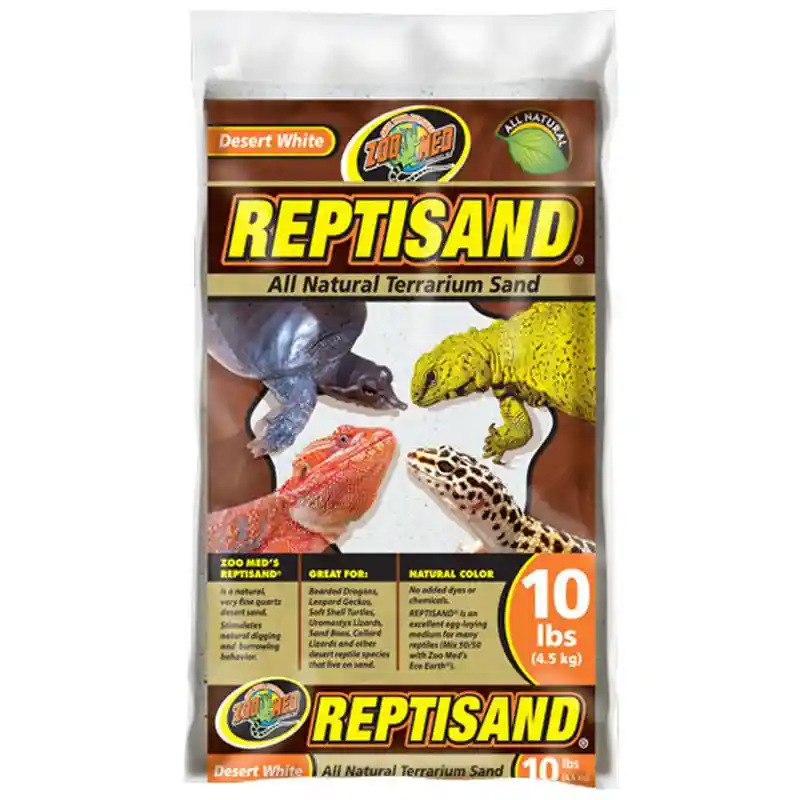 Zoo Repti Sand White 10 Lbs
