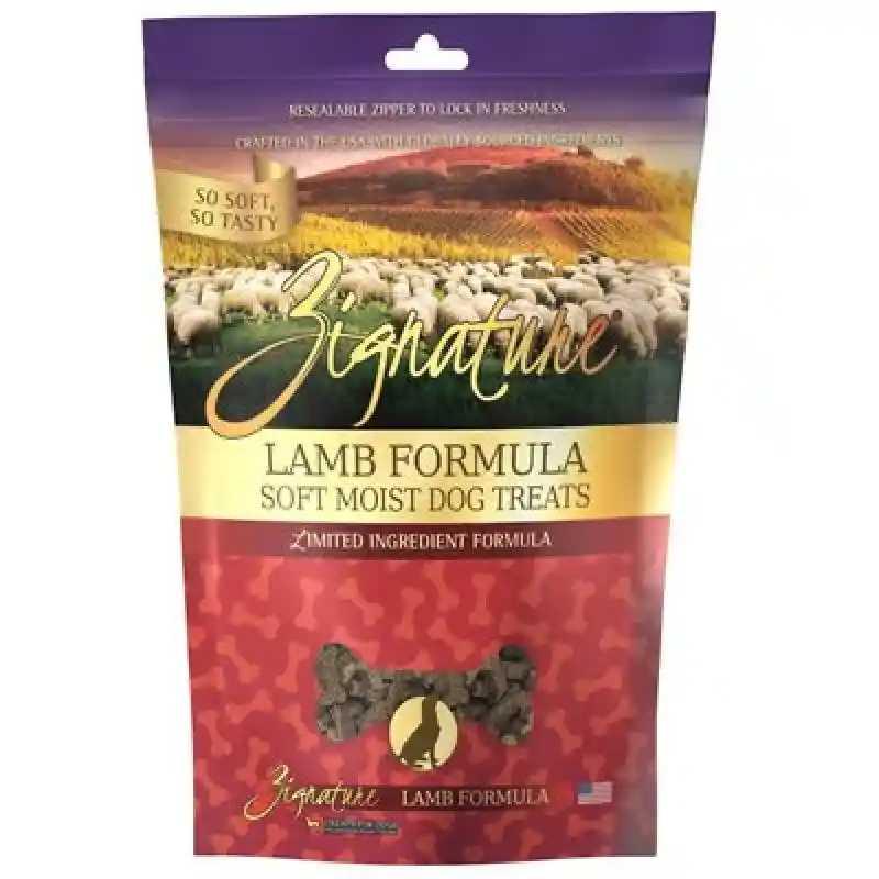 Zignature Soft Moist Dog Treat Lamb 4-oz
