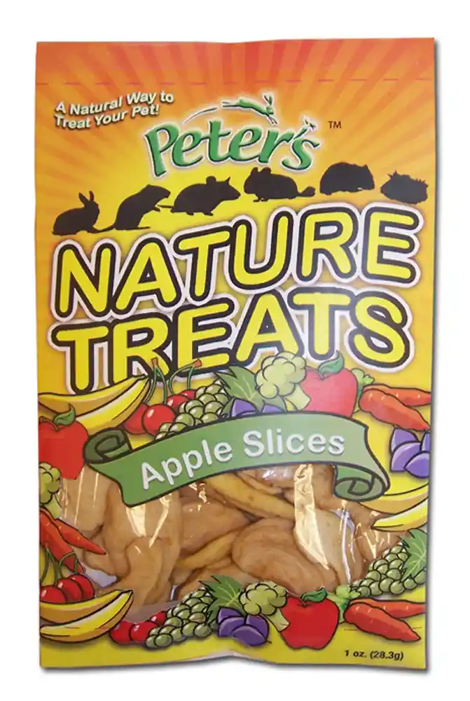 Peters Natural Treats - Apple Slices 1 Oz
