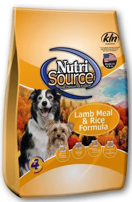 Lamb Meal & Rice Dry Dog Food 15-lb