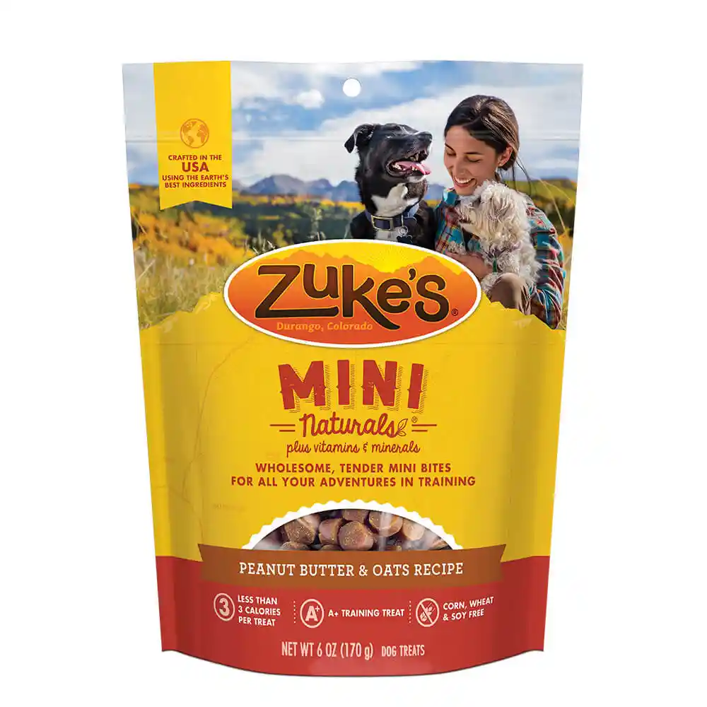 Mini Naturals Peanut Butter Dog Treats 6-oz
